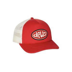 deus ex machina shiner trucker red x@x